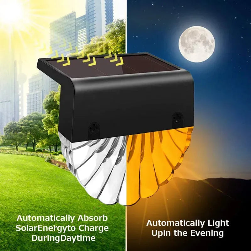 Decorative Solar Deck Lights | Pack of 6