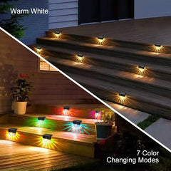 Decorative Solar Deck Lights | Pack of 6