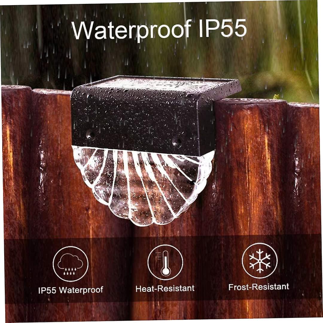 Decorative Solar Deck Lights | Pack of 6