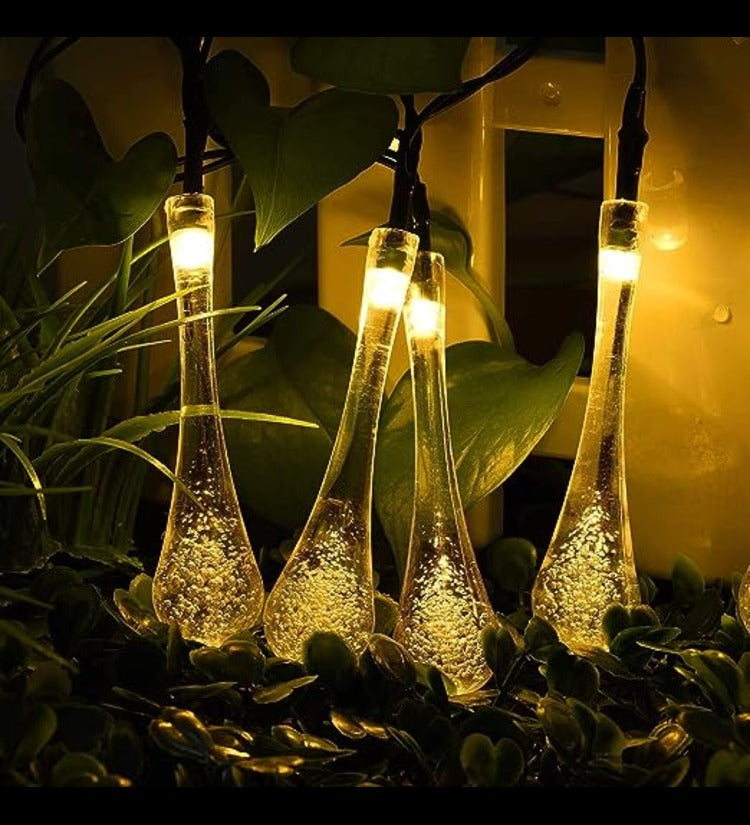 Crystal Drop Solar Lights